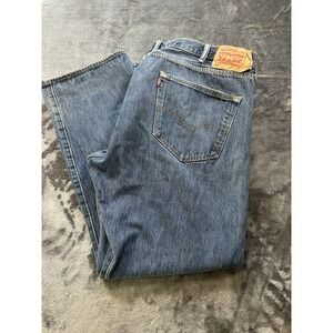 Levi's 501 Denim‎ Jeans Mens 42x30  Button Fly